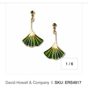 Gingko Earrings